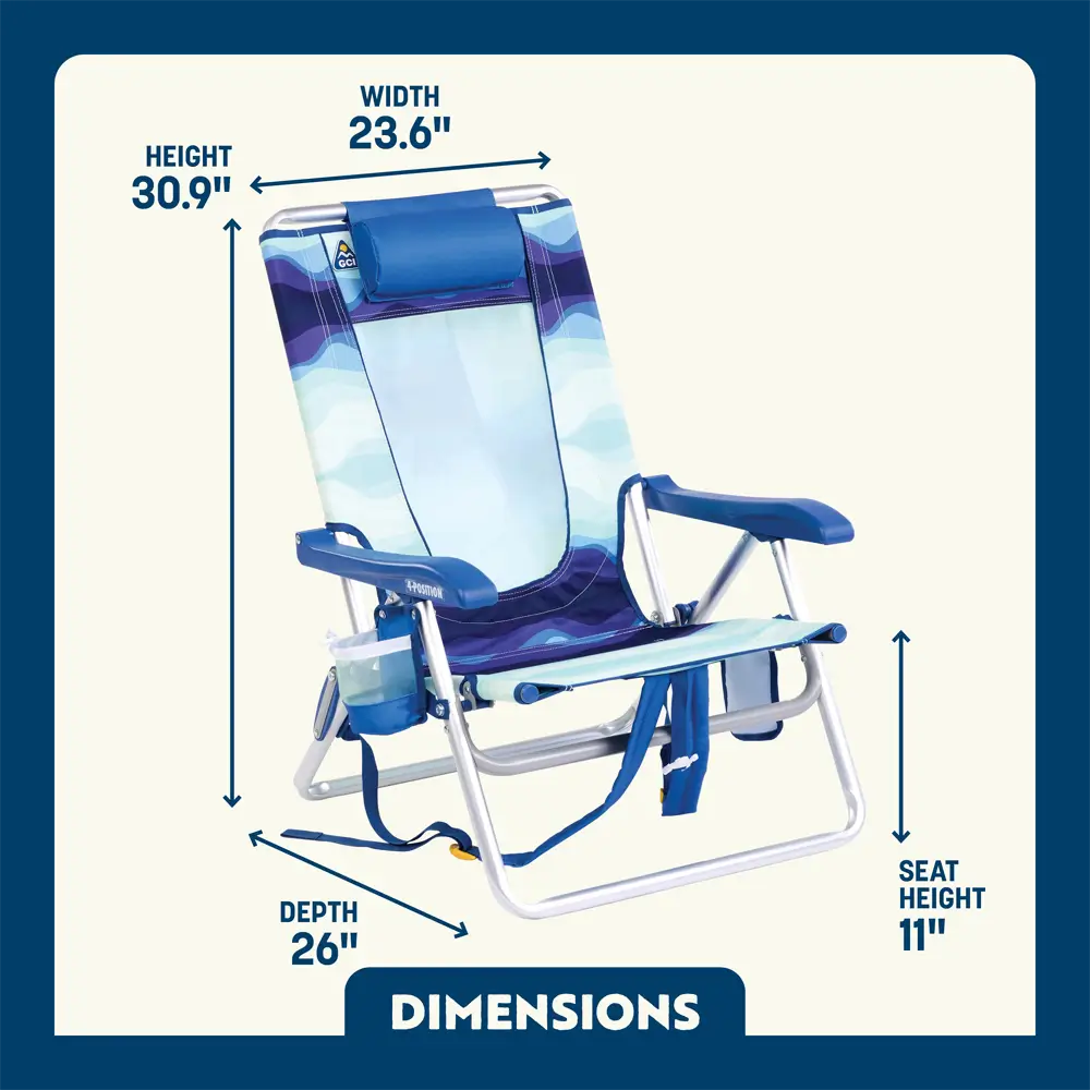 Backpack Beach Chair E5