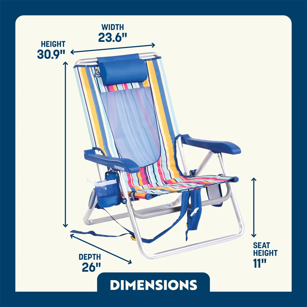 Backpack Beach Chair E5