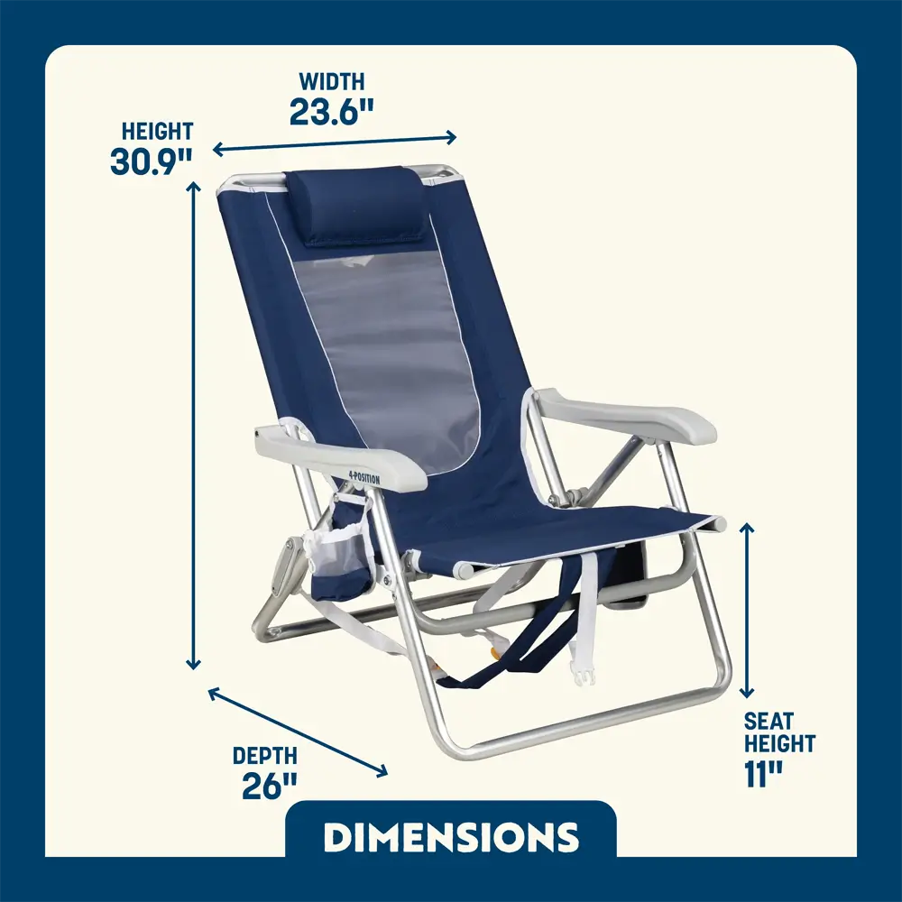 Backpack Beach Chair E5