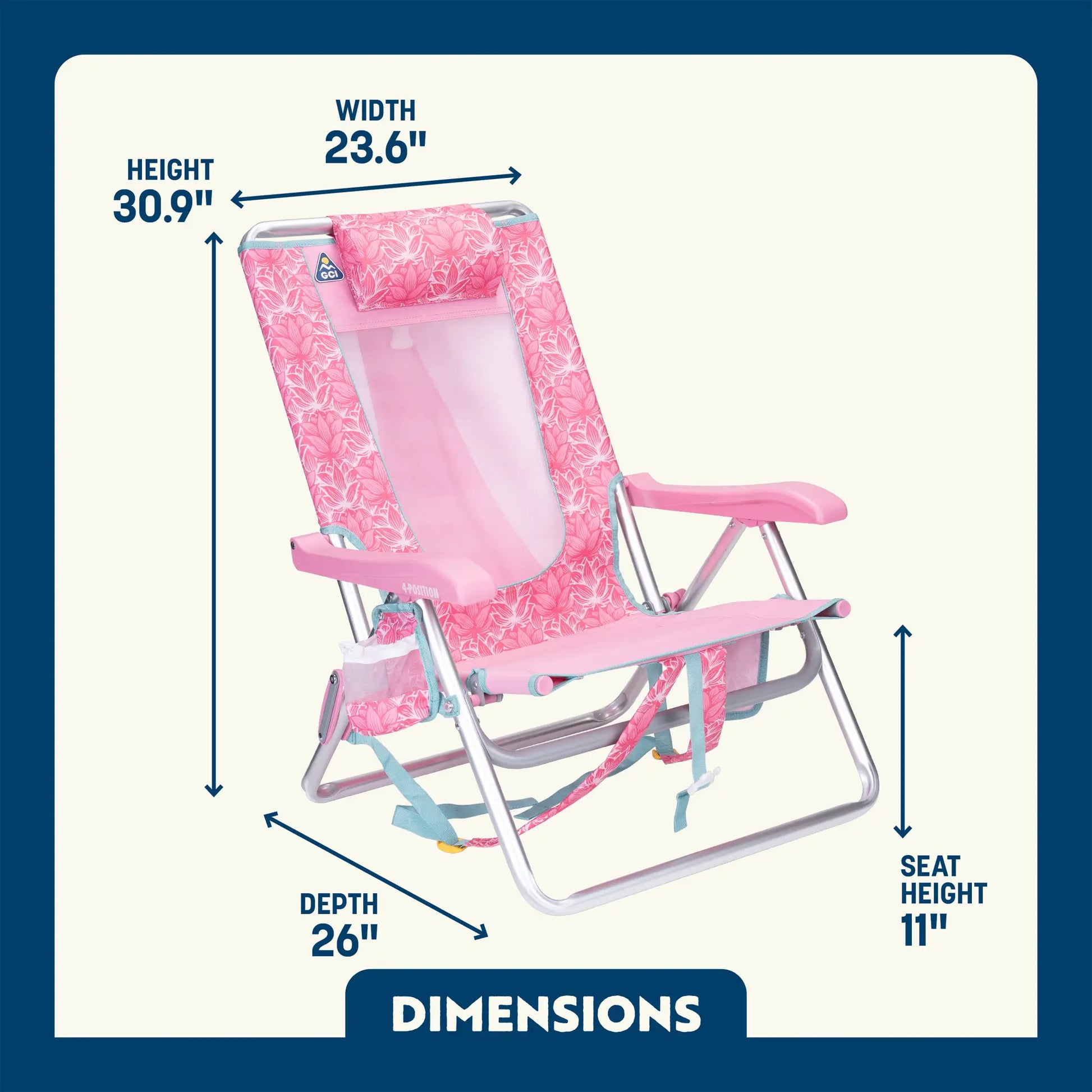Backpack Beach Chair E5